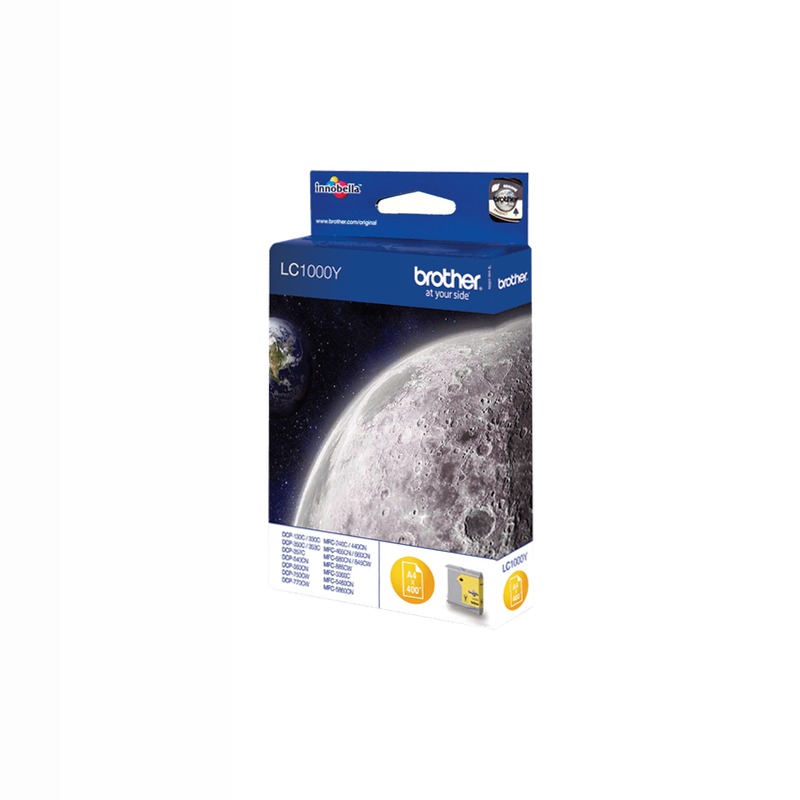 Cartuccia di inchiostro giallo Brother LC1000Y