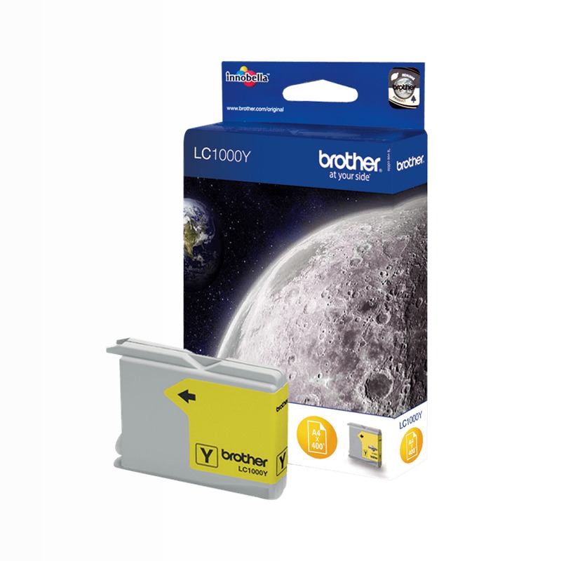 Cartuccia di inchiostro giallo Brother LC1000Y