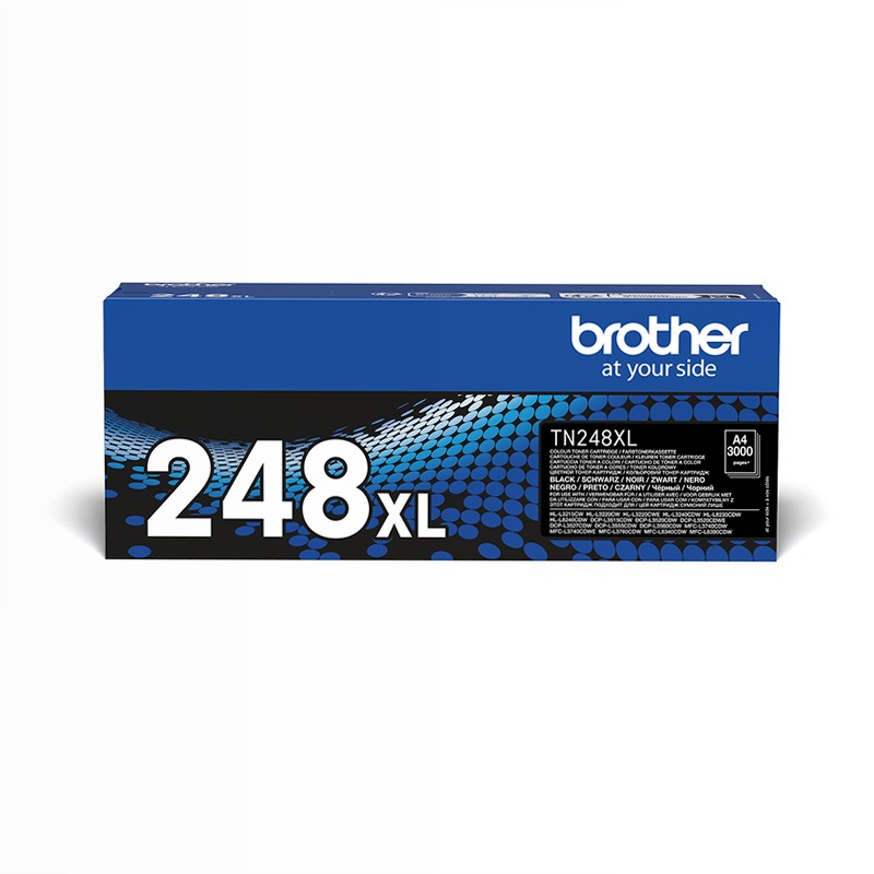 TN248XLBK - Cartuccia Toner Nera Originale