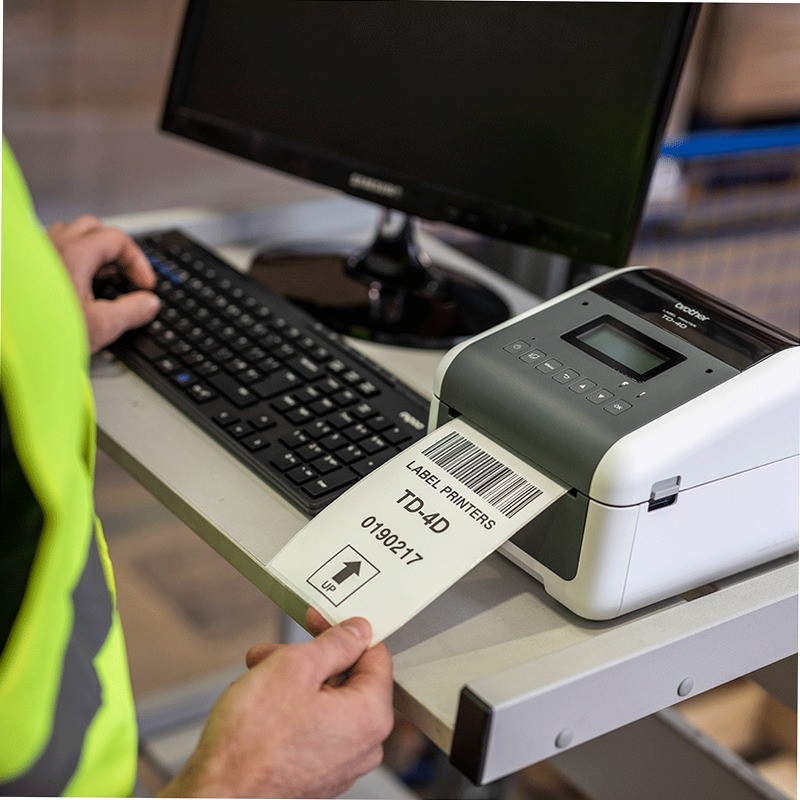 Stampante TD4550DNWB - Etichette Professionali Bluetooth