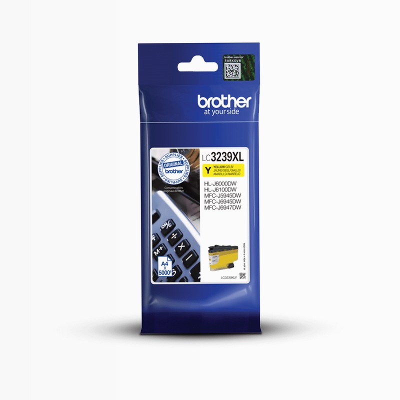 Cartuccia Inchiostro Giallo Originale Brother LC3239XLY