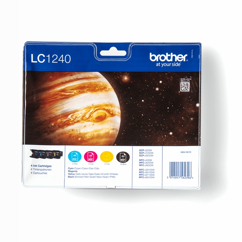 Cartucce d'inchiostro Brother LC1240VALBP