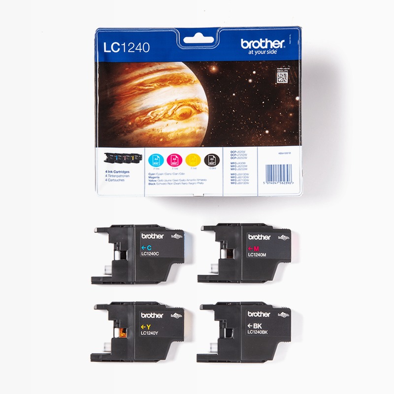 Cartucce d'inchiostro Brother LC1240VALBP