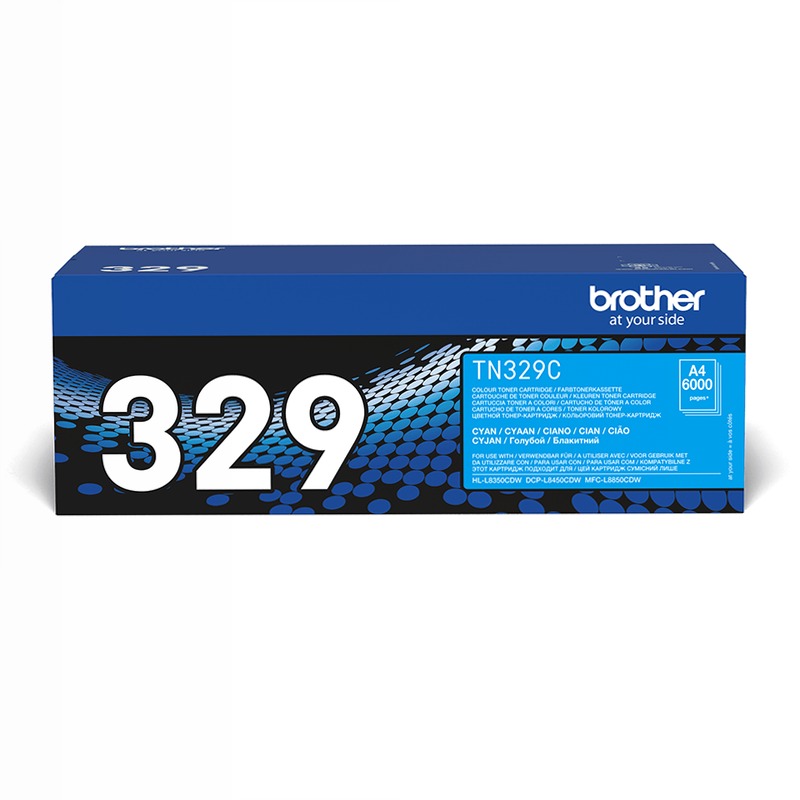 TN329C - Cartuccia Toner Ciano Originale