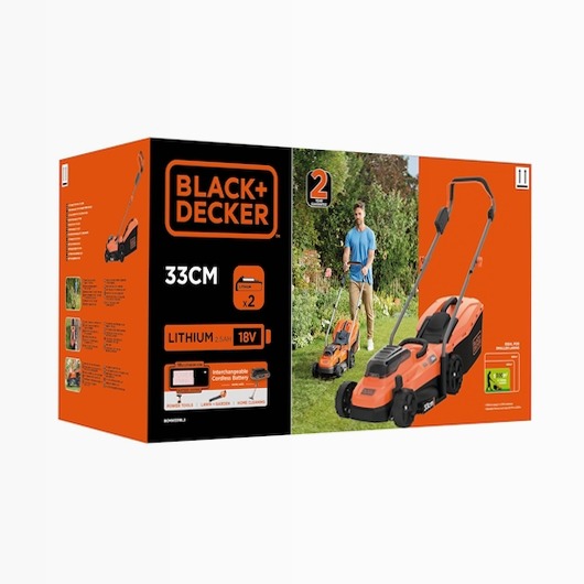 Rasaerba a Batteria 18V con 2 Batterie 18V 2.5Ah