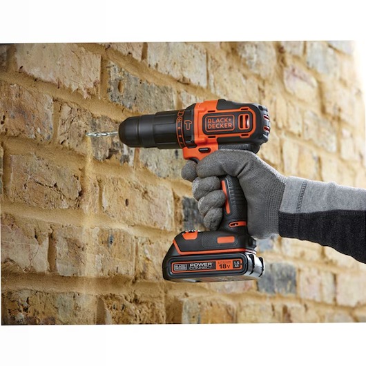 Trapano avvitatore a percussione 18V BLACK+DECKER