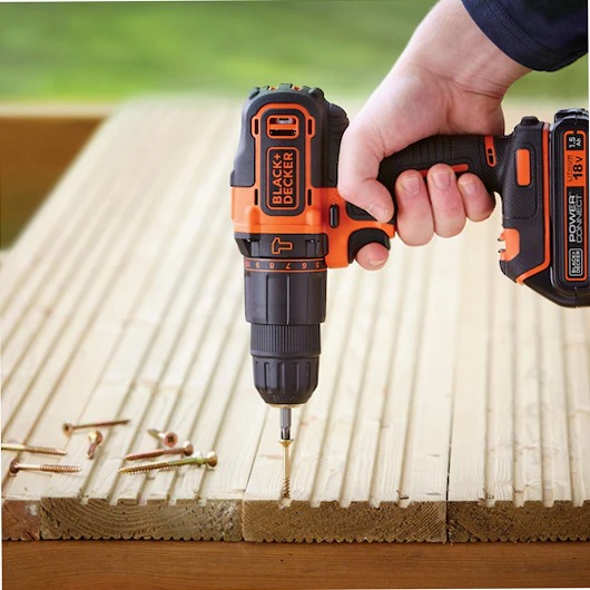 Trapano avvitatore a percussione 18V BLACK+DECKER
