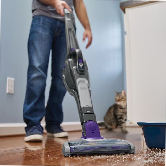Scopa ricaricabile PET 36 Wh 2 in 1