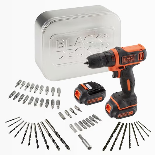 Trapano/Avvitatore Black+Decker 10.8V Litio