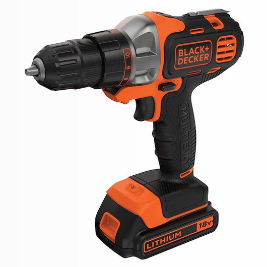 Utensile multifunzione Multievo™ 18V Litio in valigetta con doppia batteria ed inserto trapano/avvitatore