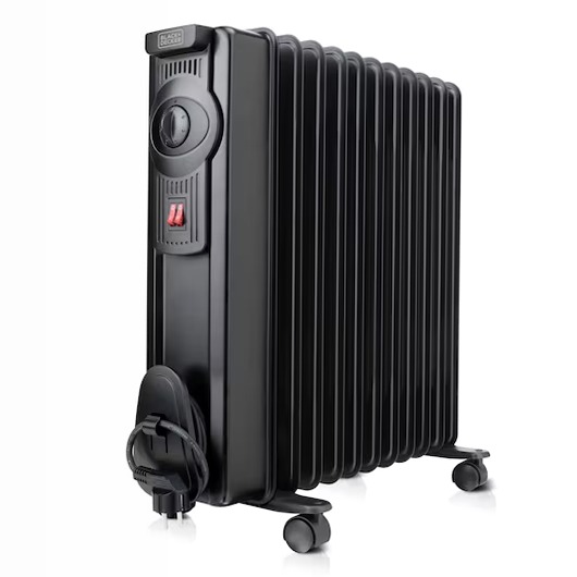 Radiatore a olio 2000W BLACK+DECKER