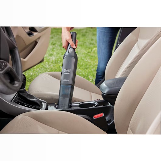 12V Slim Handvac, 2.0Ah Jack Plug Charger