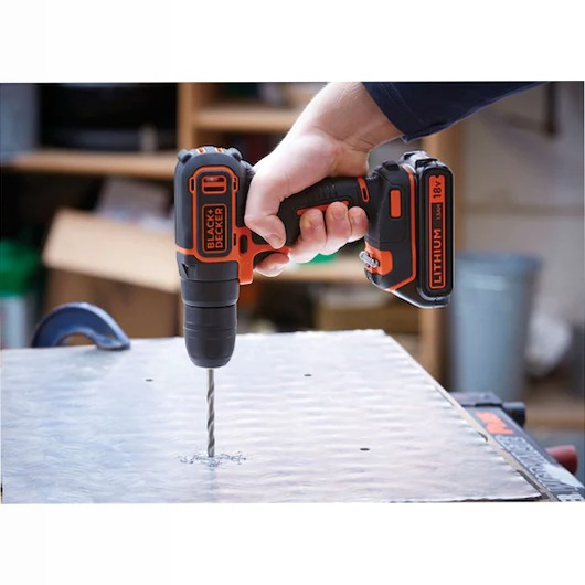 Trapano 18V Litio BLACK+DECKER
