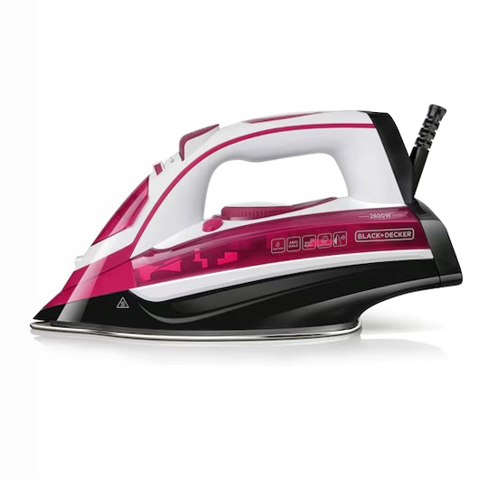 Ferro da stiro a vapore BLACK+DECKER 2600W