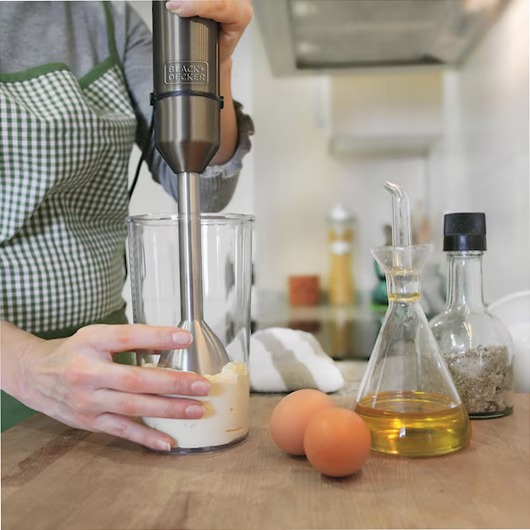 Frullatore a immersione BLACK+DECKER Acciaio