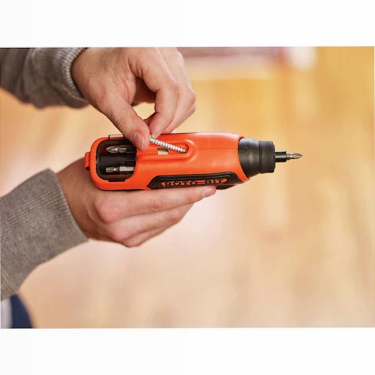 Svitavvita 3.6V Litio con portainserti "revolver" in scatola metallica