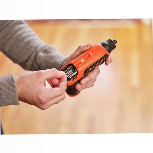 Svitavvita 3.6V Litio con portainserti "revolver" in scatola metallica