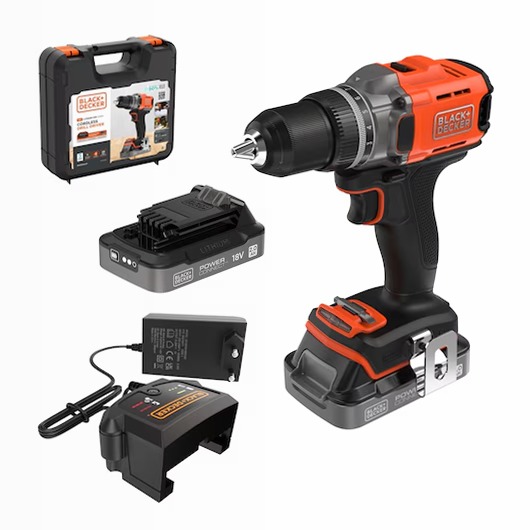 Trapano avvitatore BLACK+DECKER 18V