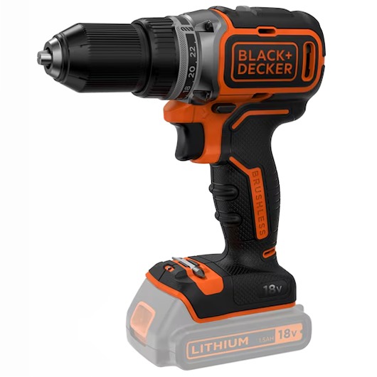 Trapano Avvitatore Brushless 18V Litio (Unità senza batteria e caricabatterie)