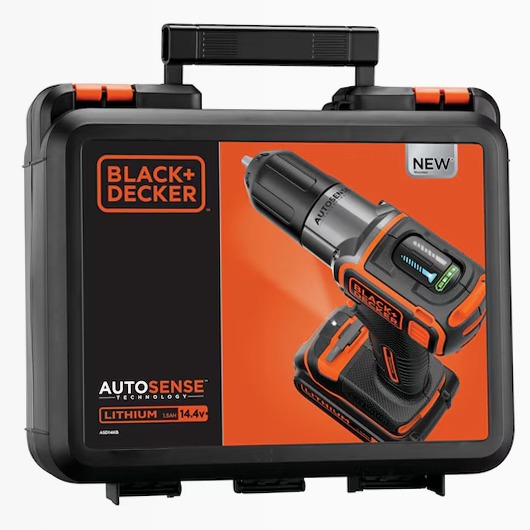 Trapano/Avvitatore Black+Decker Autosense™ 14.4V