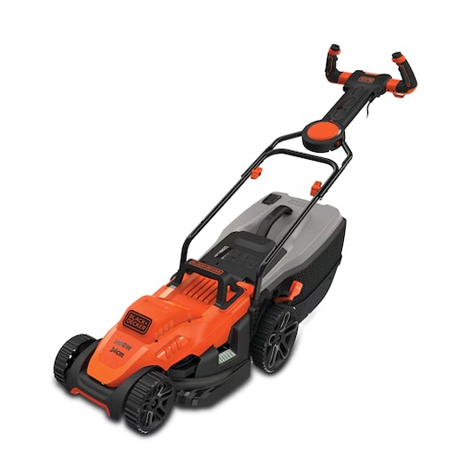 Rasaerba a filo 1400W, 34cm con impugnatura EasySteer