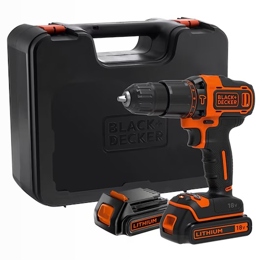 Trapano/Avvitatore a Percussione 18V Litio con Doppia Batteria