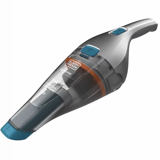 7.2V Lithium-ion Cordless Dustbuster® Hand Vacuum + Accessories 7.2lt Nero