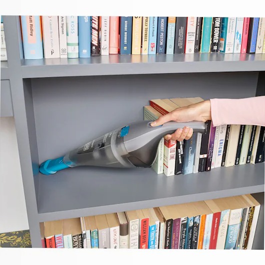 7.2V Lithium-ion Cordless Dustbuster® Hand Vacuum + Accessories 7.2lt Nero