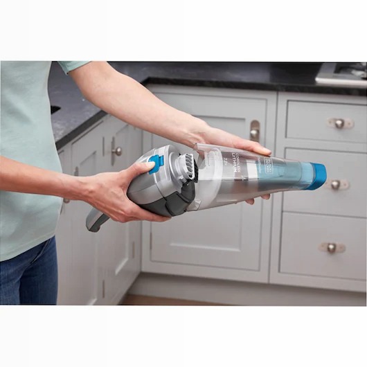 7.2V Lithium-ion Cordless Dustbuster® Hand Vacuum + Accessories 7.2lt Nero