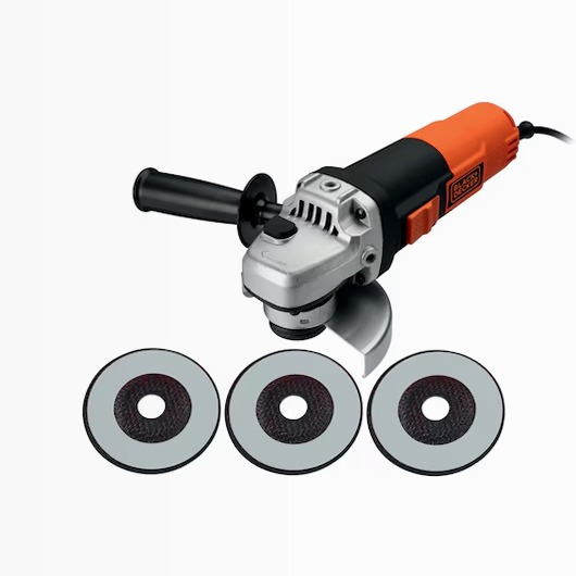 Smerigliatrice angolare 900W - 115mm in valigetta