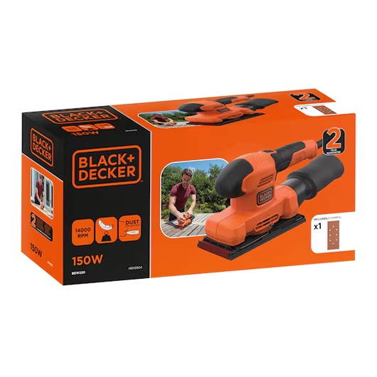 Levigatrice orbitale 150W 1/3 di foglio