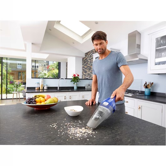 BLACK+DECKER Cordless Dustbuster® - Pulizia veloce e facile 5.4lt Nero
