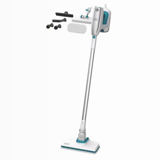 Sistema vapore multifunzione 7 accessori + supporto a parete
