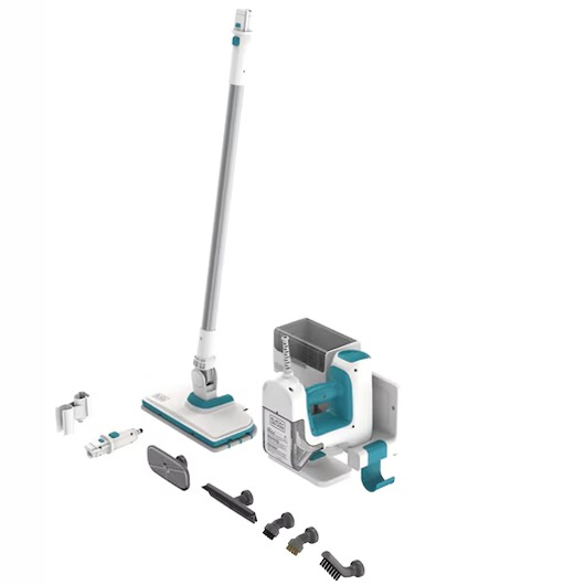 Sistema vapore multifunzione 7 accessori + supporto a parete