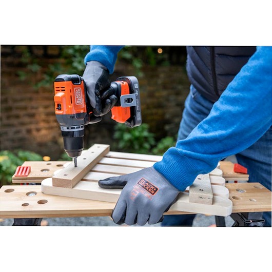 Trapano avvitatore a batteria 18V BLACK+DECKER