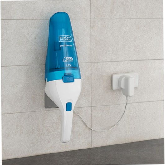 3.6V Wet and Dry Lithium-ion Dustbuster® Cordless Hand Vacuum + Accessories 3.6lt Nero