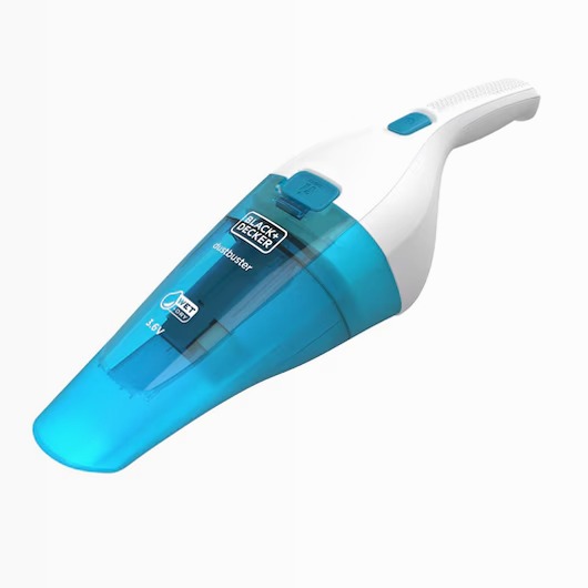 3.6V Wet and Dry Lithium-ion Dustbuster® Cordless Hand Vacuum + Accessories 3.6lt Nero