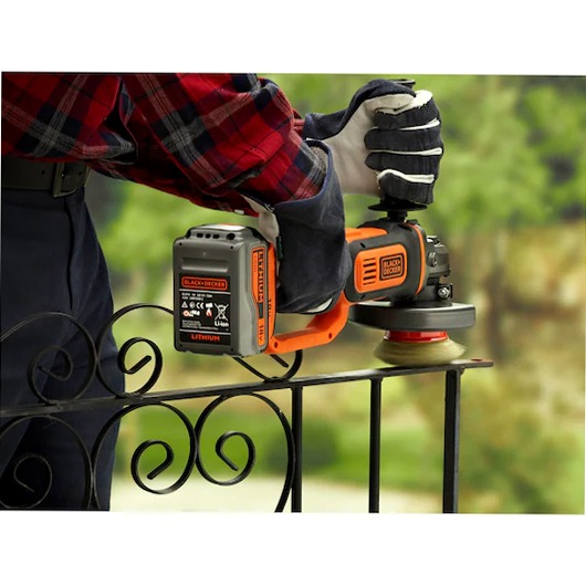 Smerigliatrice angolare a batteria 18V-4.0Ah Litio