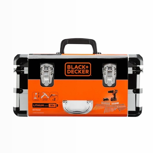 Trapano avvitatore a percussione 18V con valigetta premium