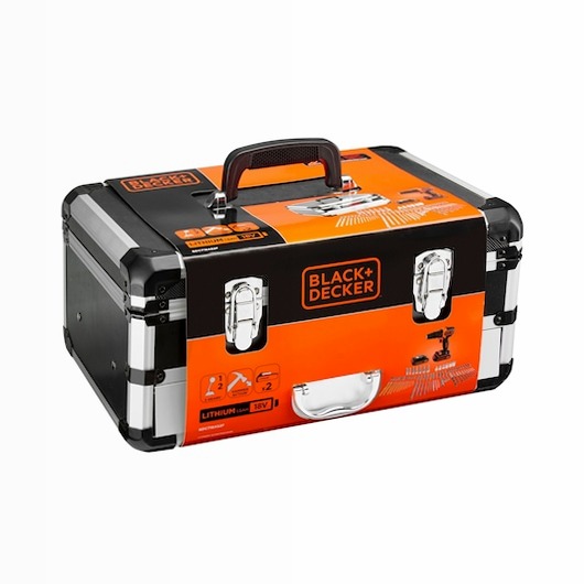 Trapano avvitatore a percussione 18V con valigetta premium
