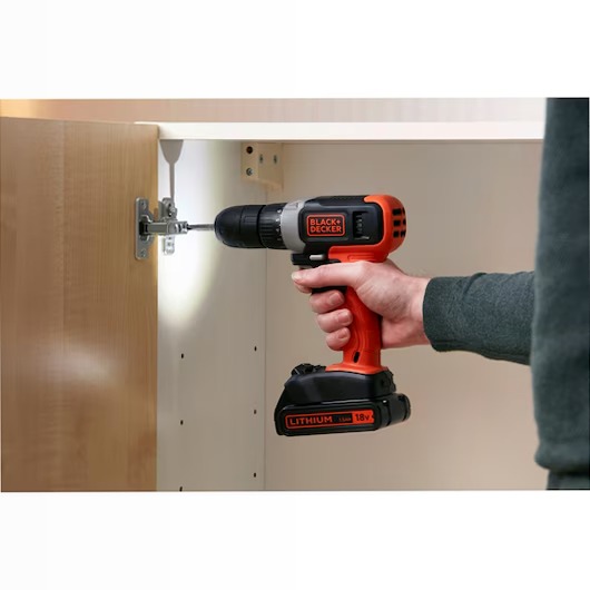 Trapano Avvitatore a Batteria 18V-1,5Ah