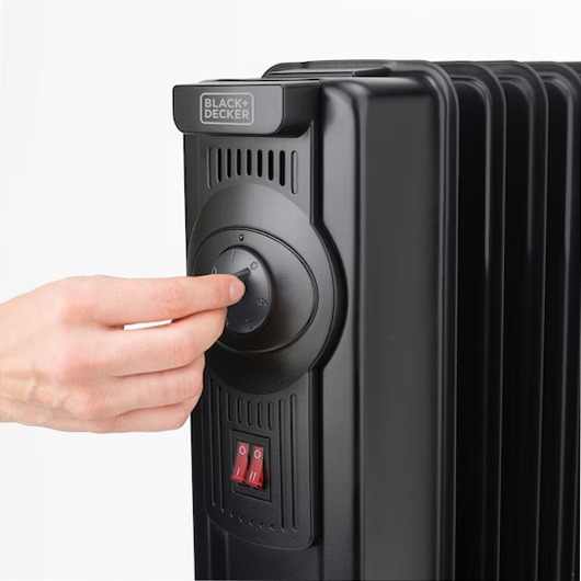 Radiatore a olio 1500W BLACK+DECKER