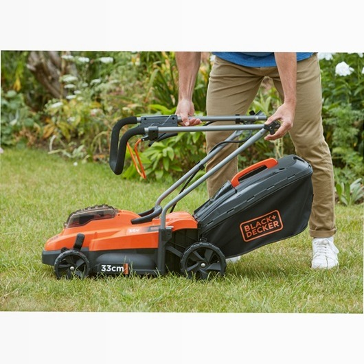 Rasaerba a batteria 36V con 2 batterie 3.5Ah