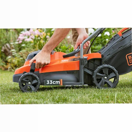 Rasaerba a batteria 36V con 2 batterie 3.5Ah