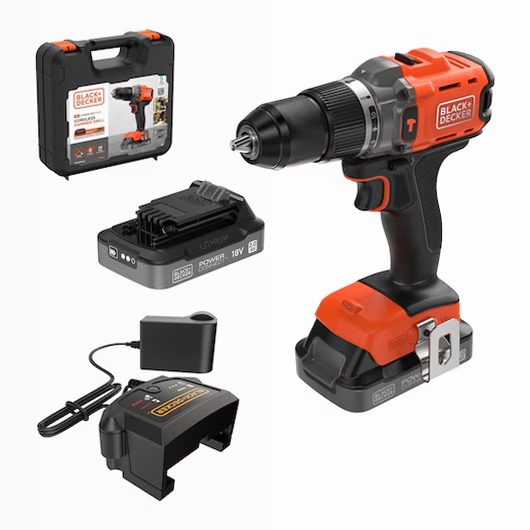 Trapano avvitatore a percussione 18V POWERCONNECT™