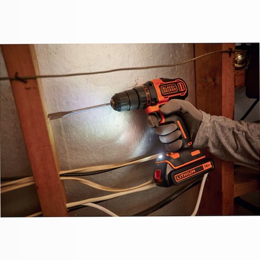 Trapano/Avvitatore 18V a Batteria Li-Ion 2 Velocità