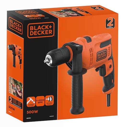Trapano a filo con percussione 500W
