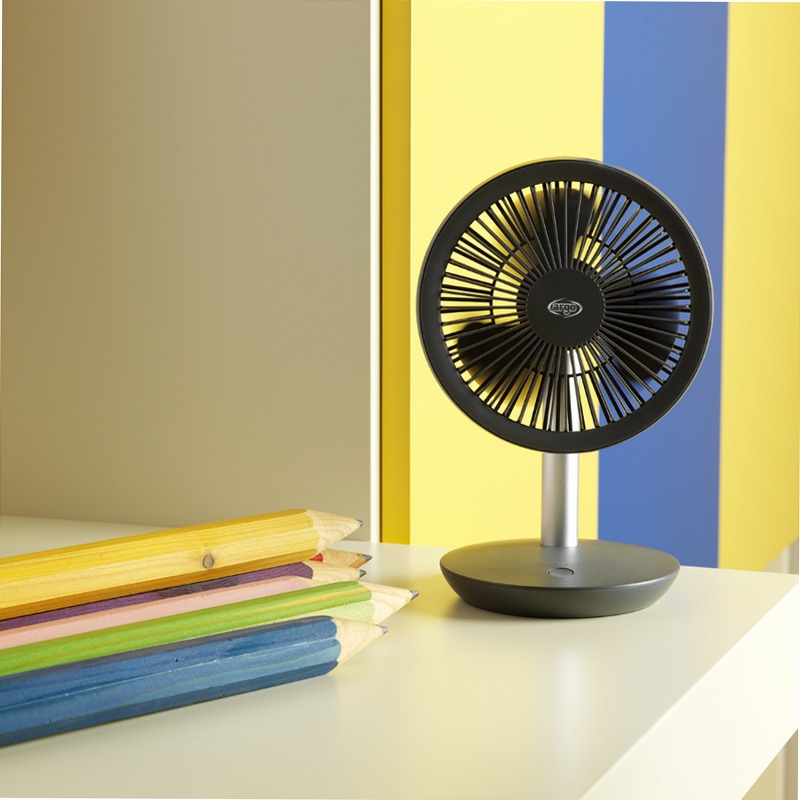 Argo Orfeo Titanium - Ventilatore Cordless Elegante