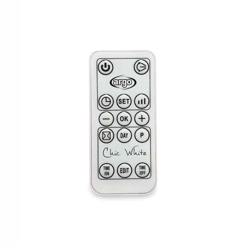 Argo Chic White - Riscaldamento Elegante e Moderno