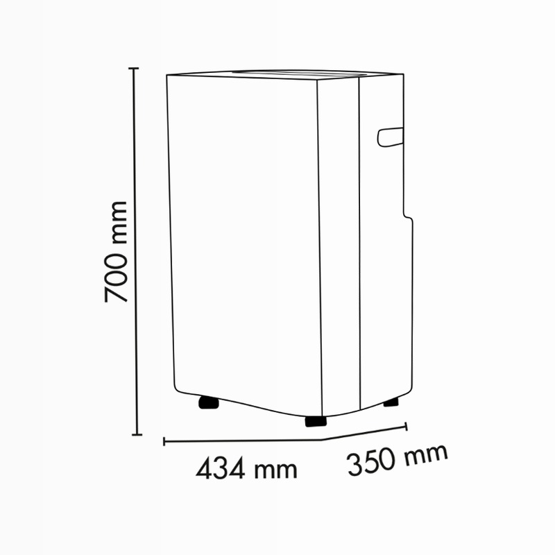 Argo Alpha Plus 13000 BTU/H - Climatizzatore Elegante e Funzionale